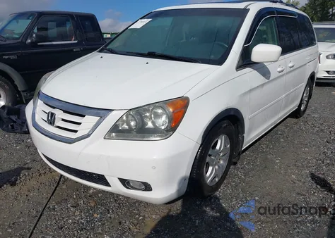 2008 Honda Odyssey Touring from USA, damaged, VIN 5FNRL38848B007539